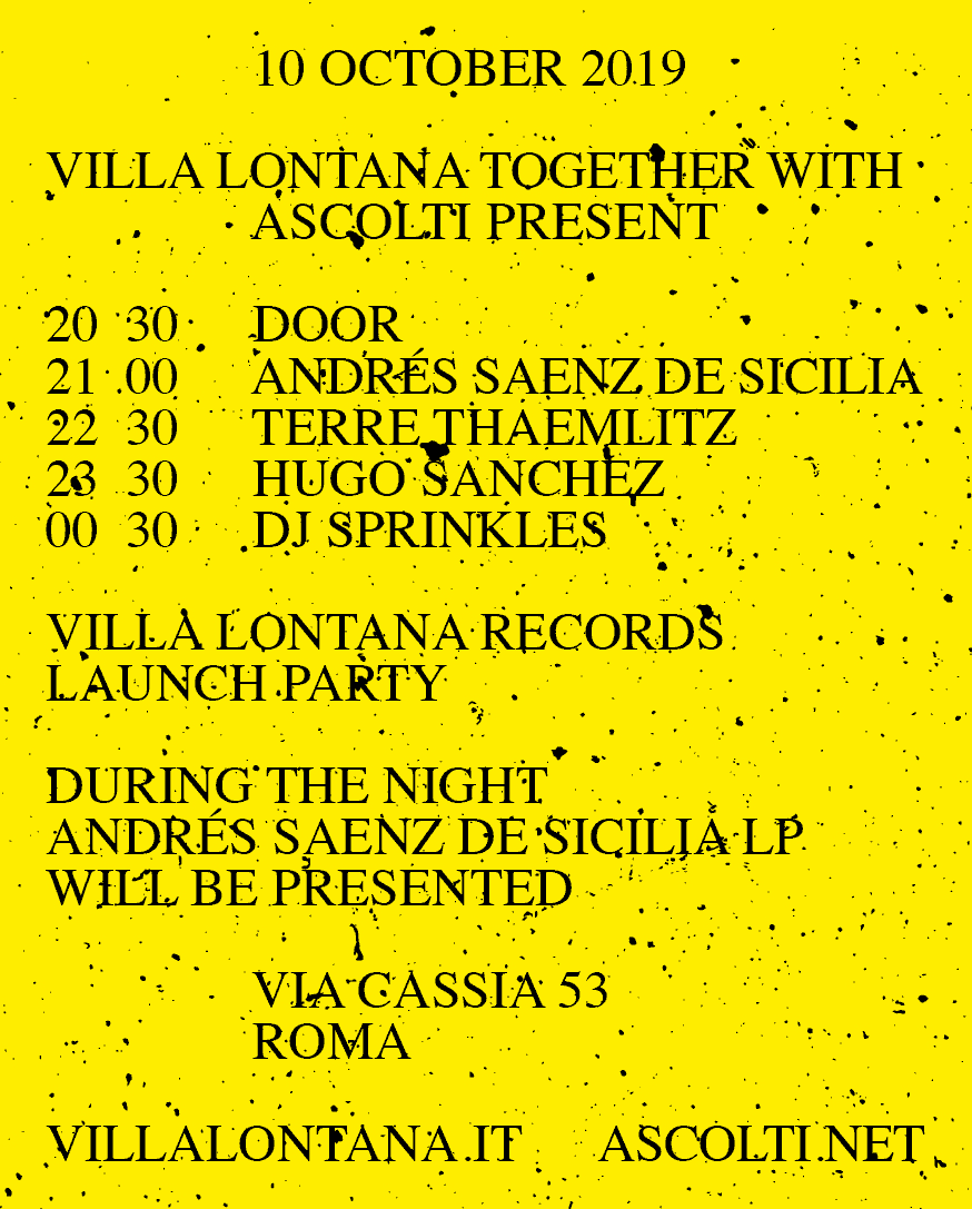 VILLA LONTANA Villa Lontana Records Launch Villa Lontana