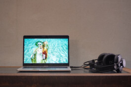 Tomaso Binga at La Pulce, Villa Lontana