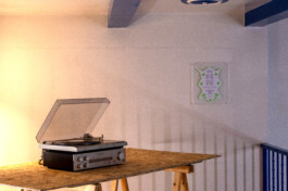 Tomaso Binga at La Pulce, Villa Lontana